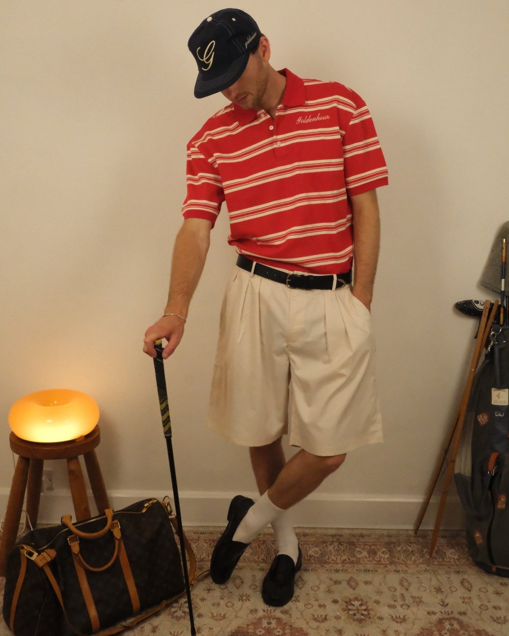 Golden Hour Double Pleated Shorts · view 5 of 5