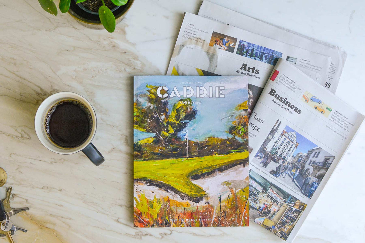 Caddie Magazine cover