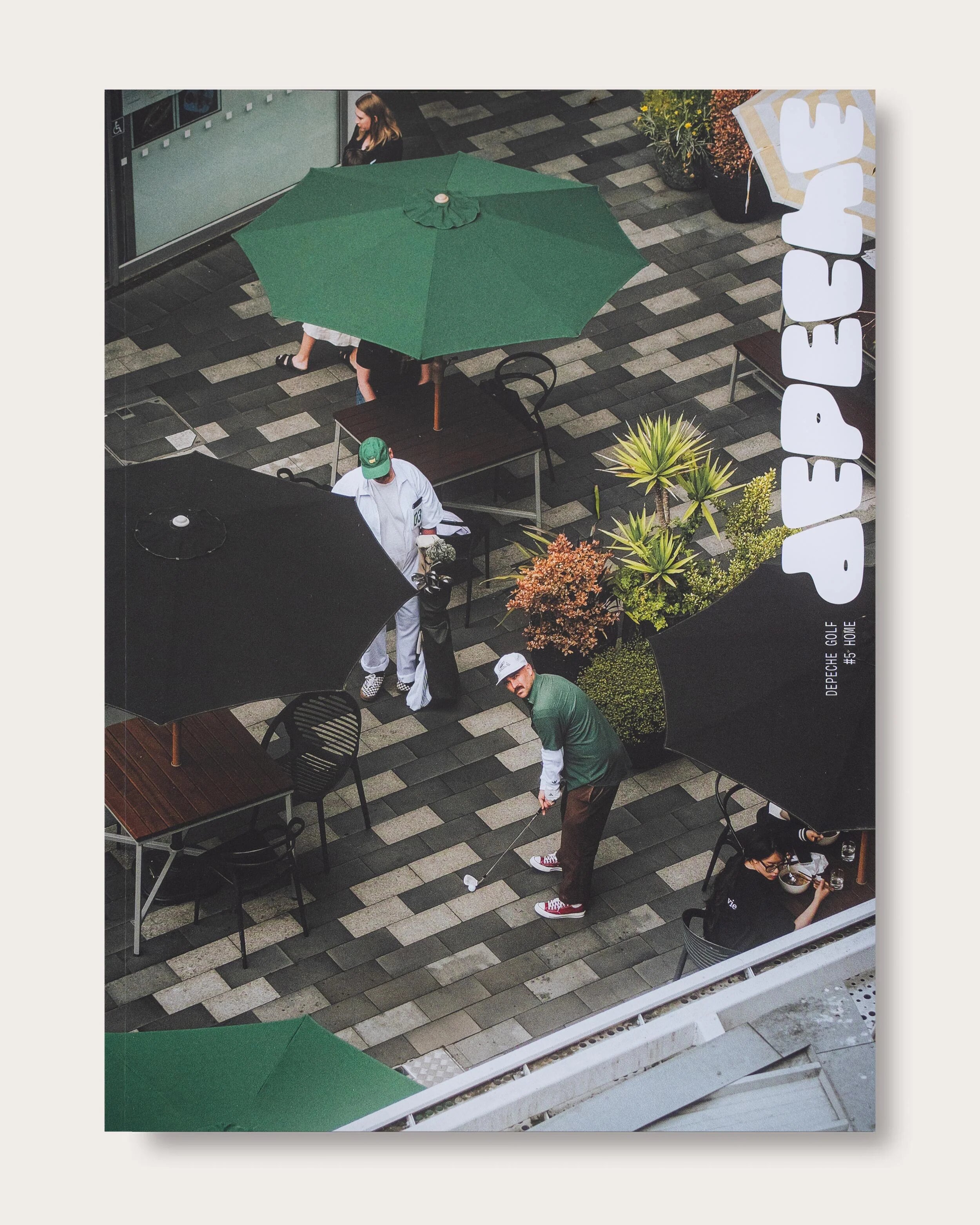 Depeche Golf Issue 5 cover