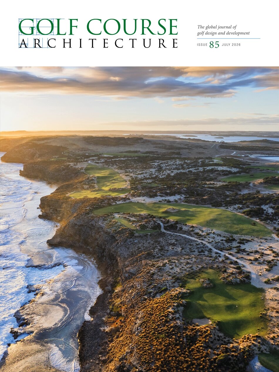Golf Course Architecture magazine cover