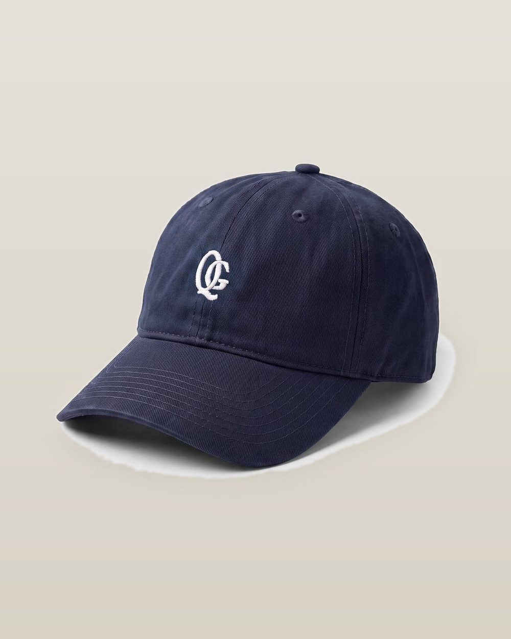 Quiet Golf Monogram Cotton Dad Hat &middot; view 1 of 2
