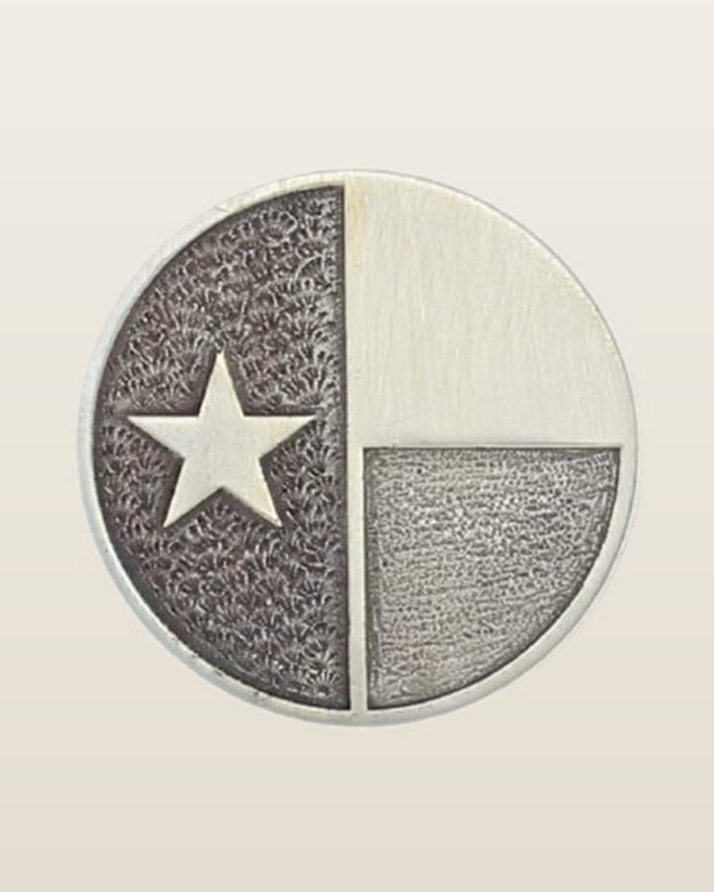Clint Orms Ball Marker 1801, Sterling Silver Texas Flag &middot; view 1 of 2