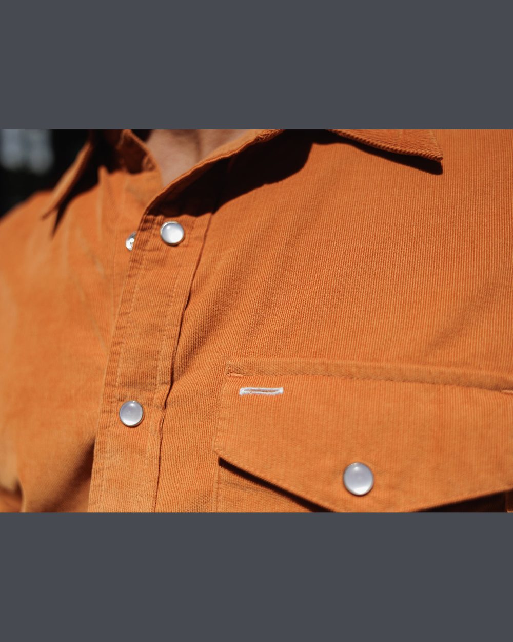Criquet Short Sleeve Corduroy Pearl Snap &middot; view 2 of 4