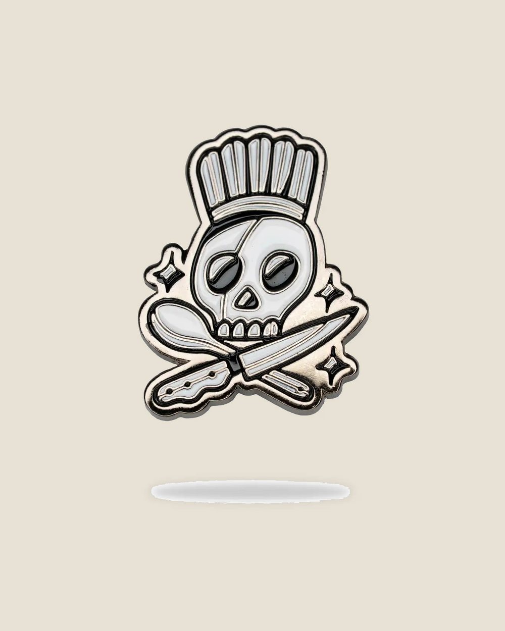 Matchstick Golf Chef Skull Golf Ball Marker