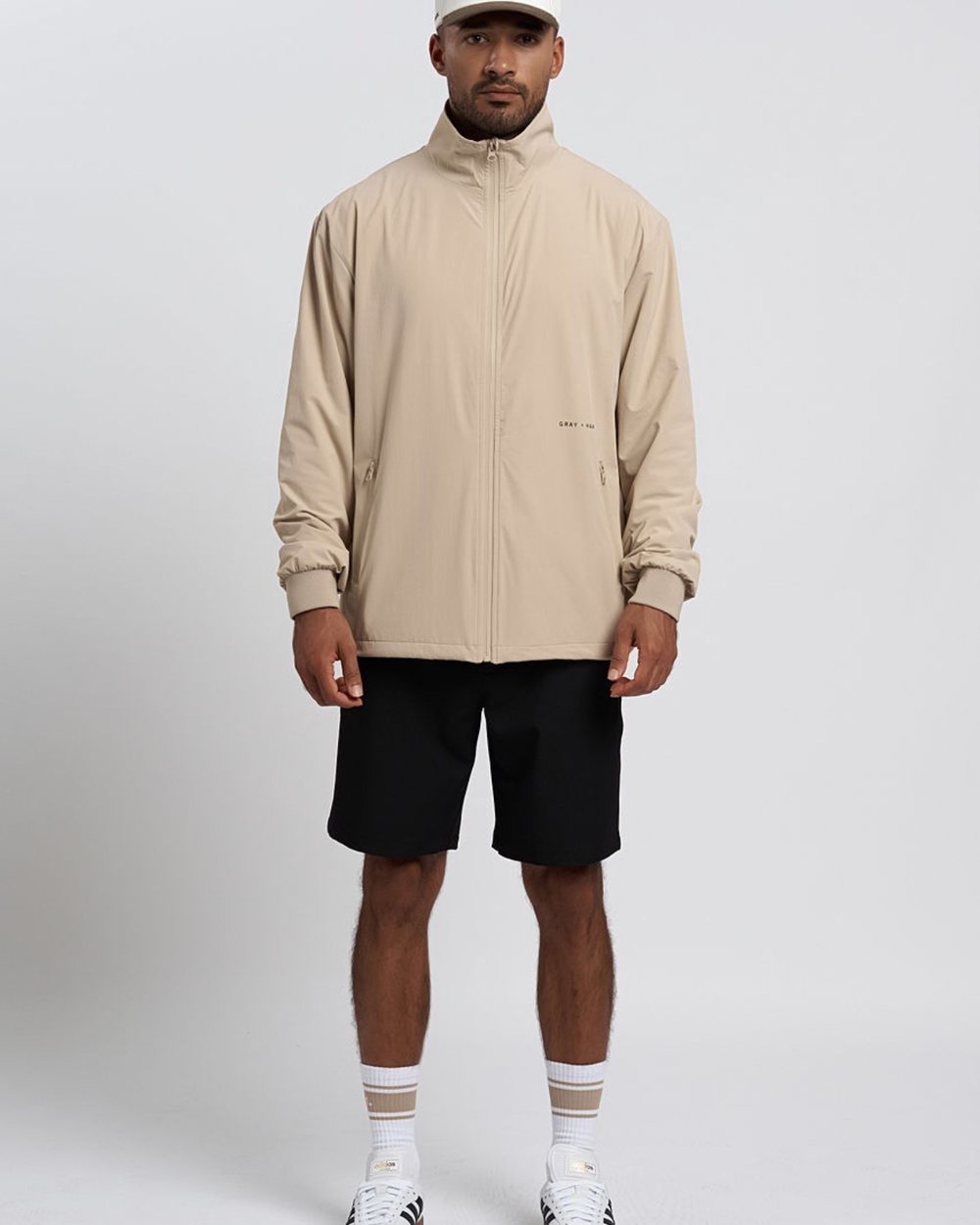 Gray + Haast The Links Windbreaker