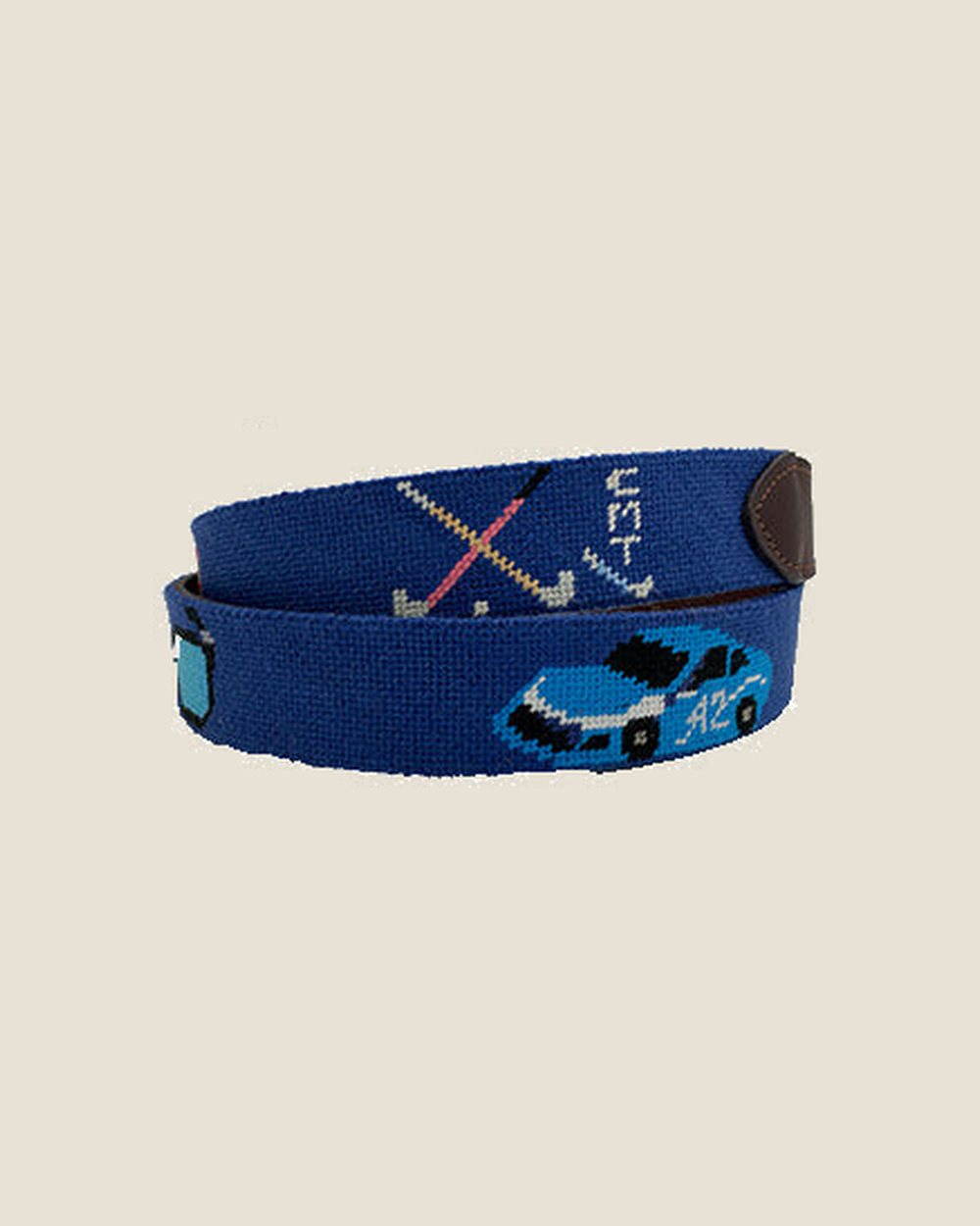 Charleston Belt Custom Needlepoint Belt