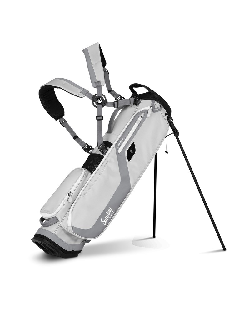 Sunday Golf El Camino mid-size stand bag in cool gray