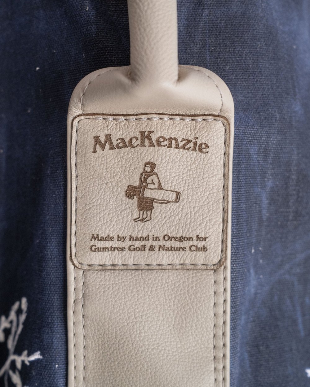 Gumtree Golf & Nature Club GGNC x Mackenzie NY Bag, Navy &middot; view 3 of 4