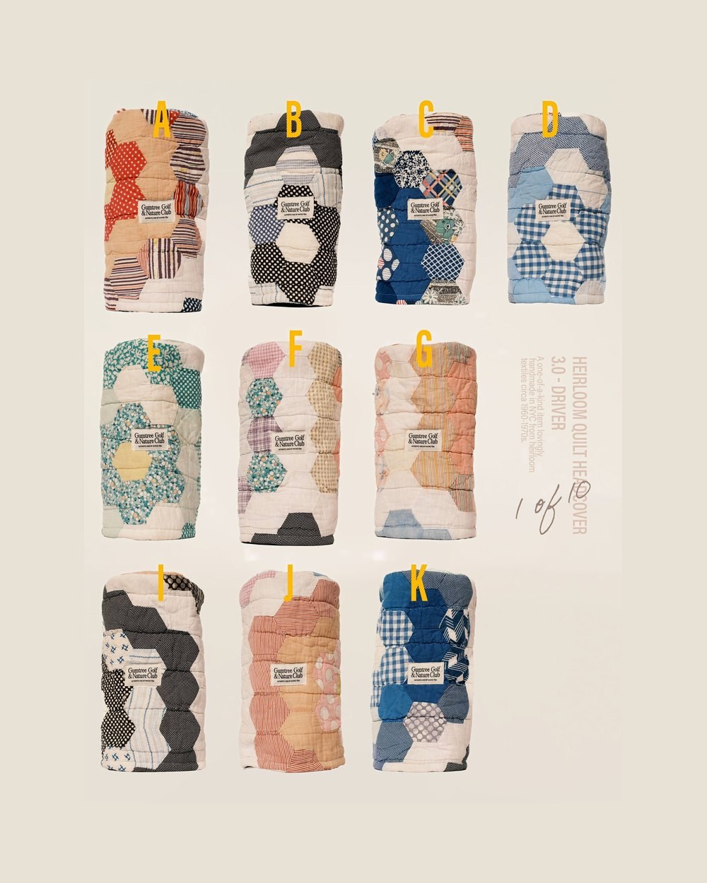 Gumtree Golf & Nature Club Heirloom Quilt Headcover 3.0 &middot; view 2 of 4