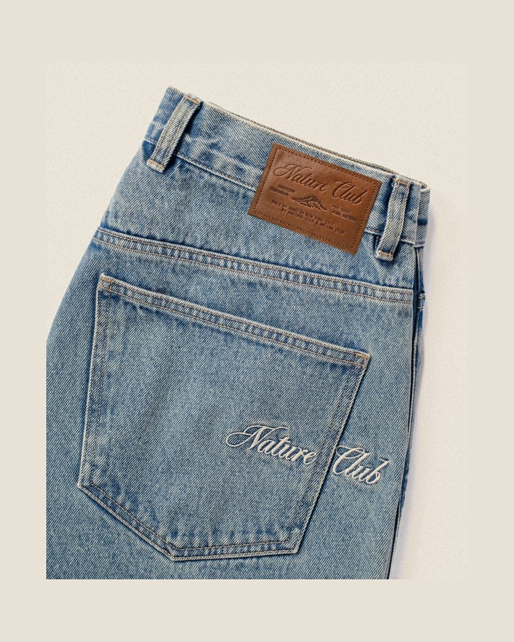 Gumtree Golf & Nature Club Nature Club Vintage Wash Barrel Jeans &middot; view 1 of 3