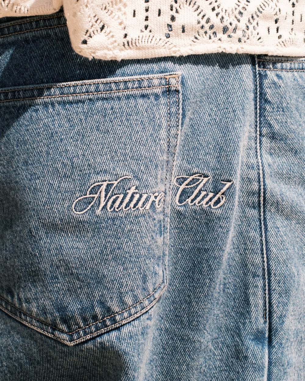 Gumtree Golf & Nature Club Nature Club Vintage Wash Barrel Jeans &middot; view 3 of 3