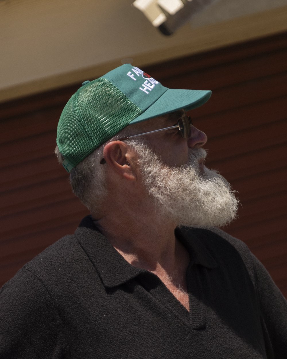 F AND CO. Vintage Trucker Cap, Washed Sea Green · view 4 of 4