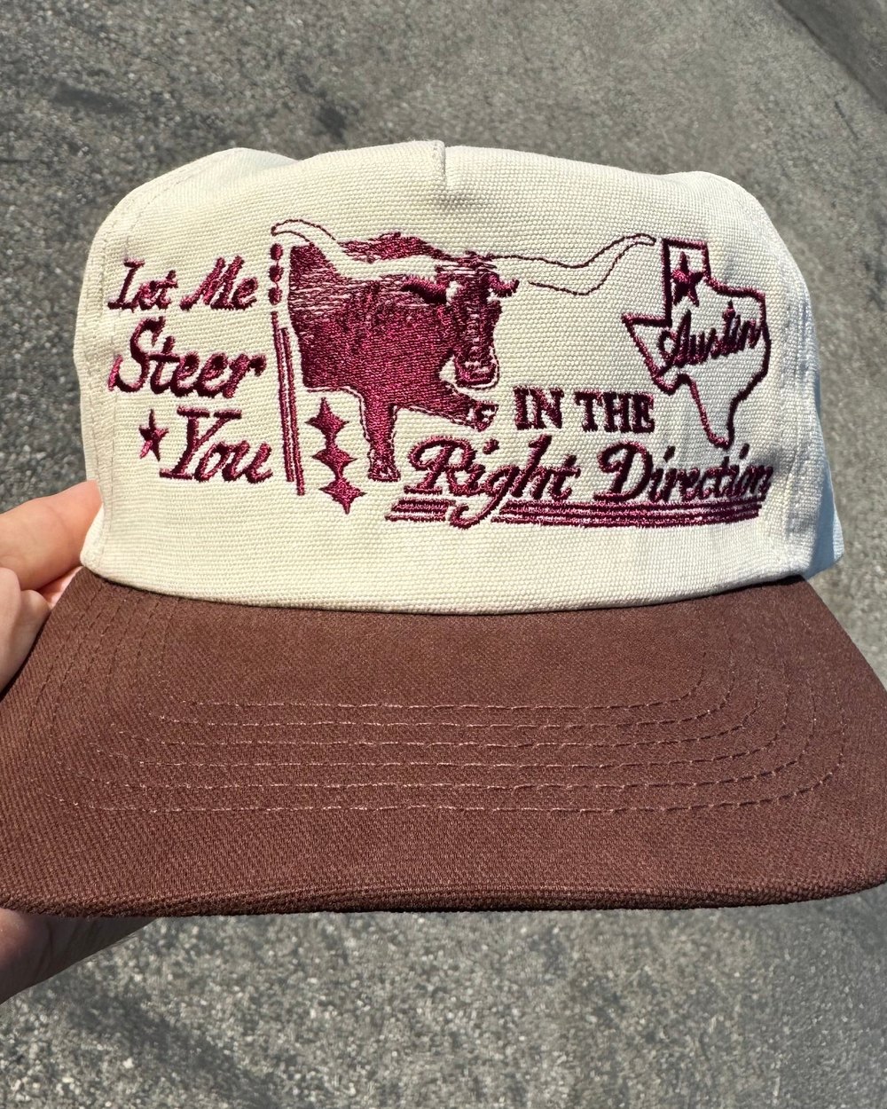 Freddy Tyler Paul ‘Let Me Steer You to Austin’ Hat · view 1 of 1
