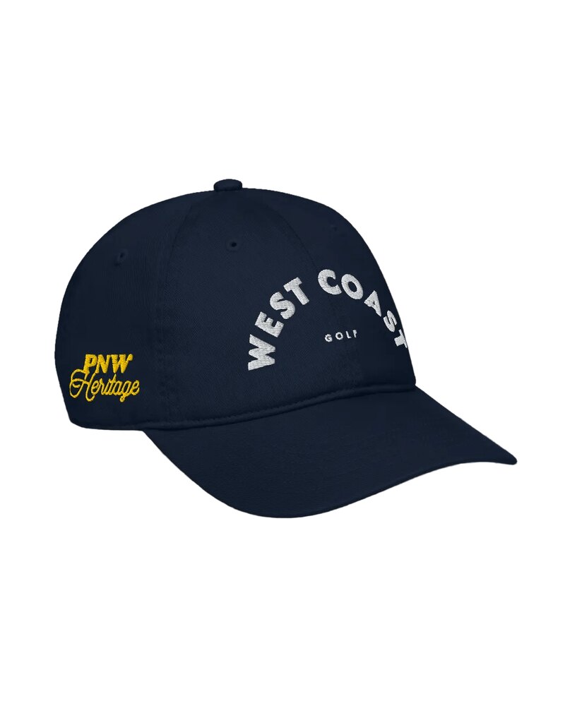 Matchstick West Coast Classic Dad Hat - Navy golf hat