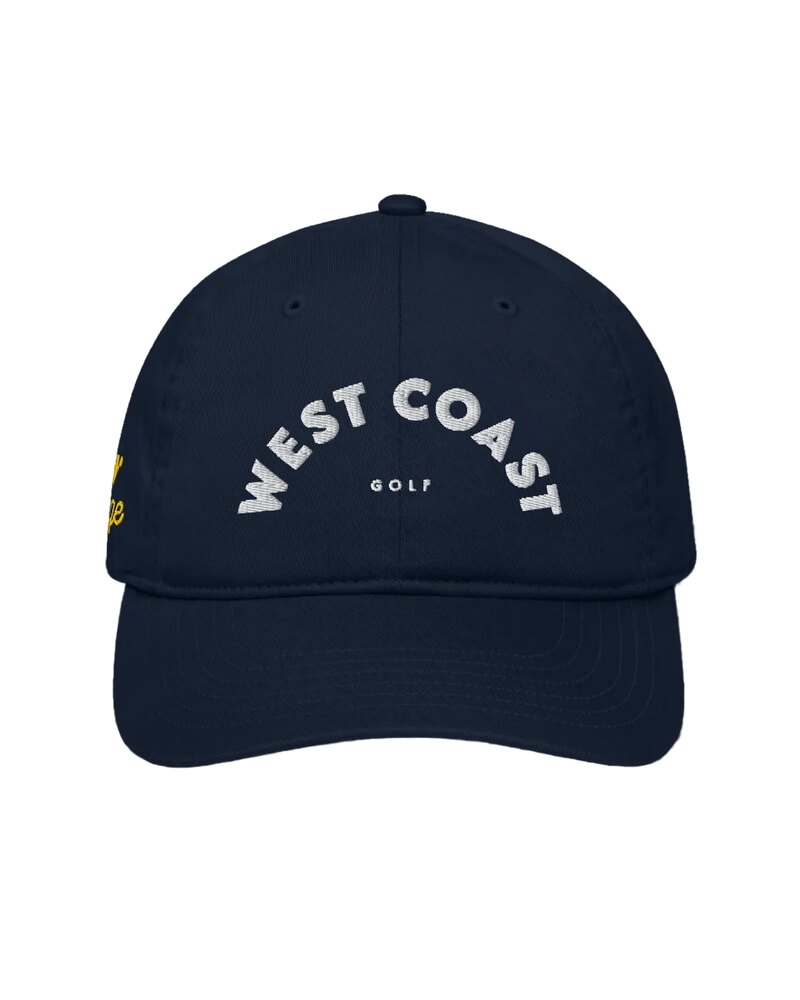 Matchstick West Coast Classic Dad Hat - Navy golf hat