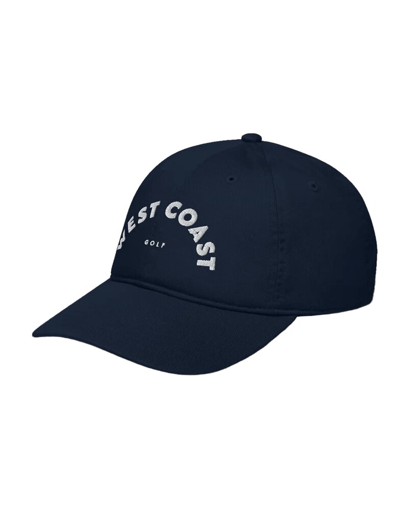 Matchstick West Coast Classic Dad Hat - Navy golf hat