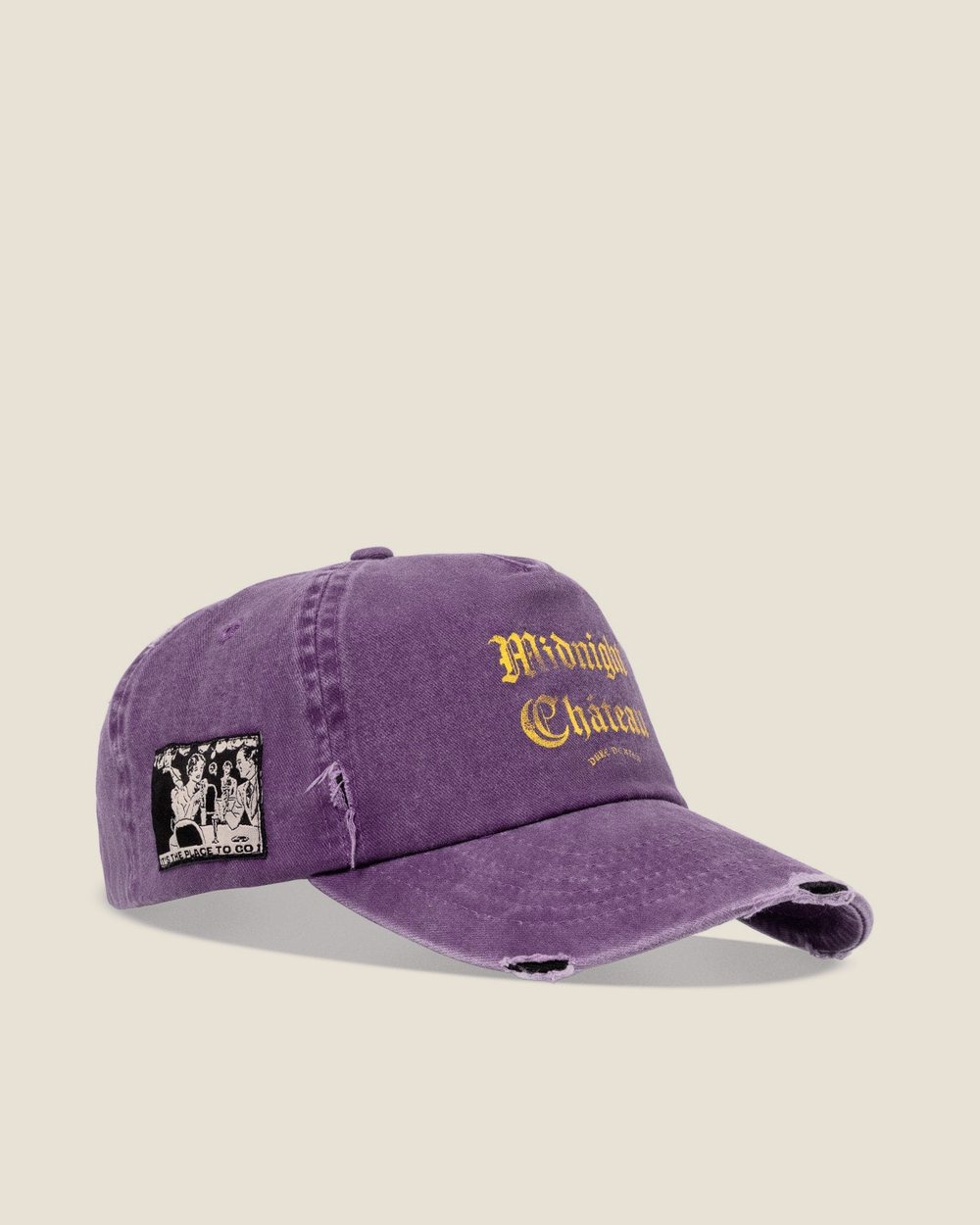 Duke + Dexter Midnight Chateau Washed Purple Cap · view 2 of 4