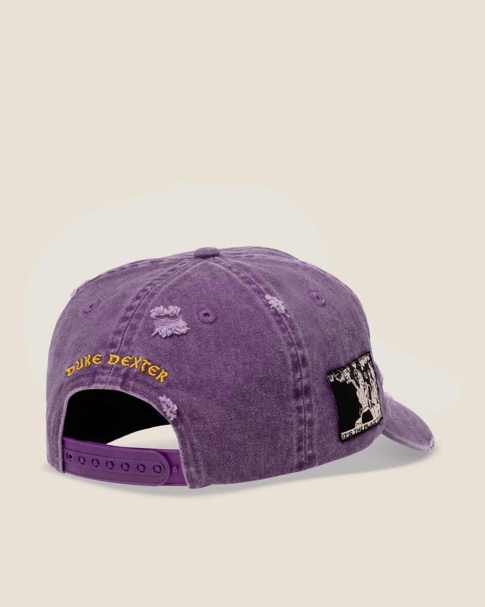Duke + Dexter Midnight Chateau Washed Purple Cap · view 4 of 4