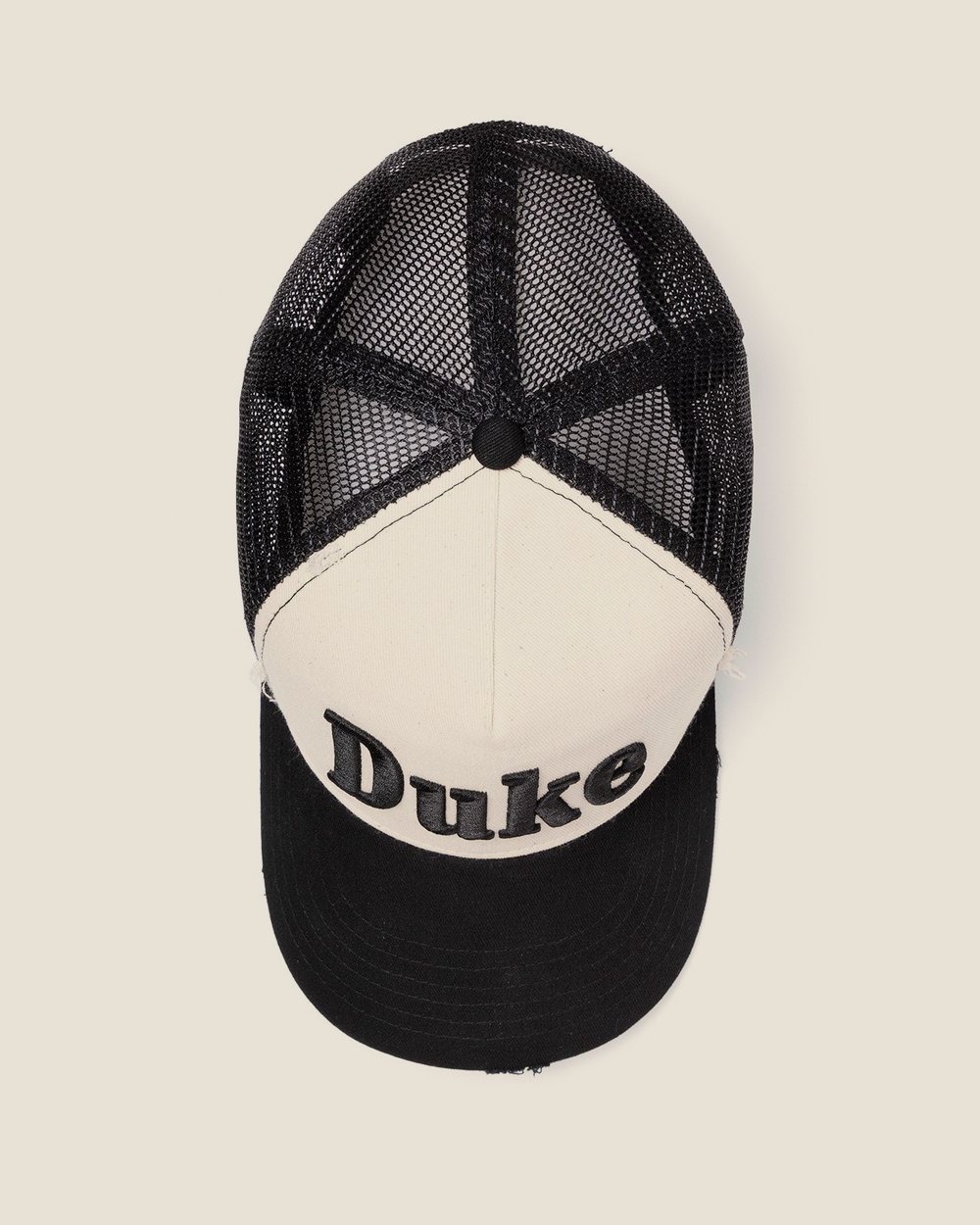 Duke + Dexter Duke Cream Trucker Cap · view 2 of 4