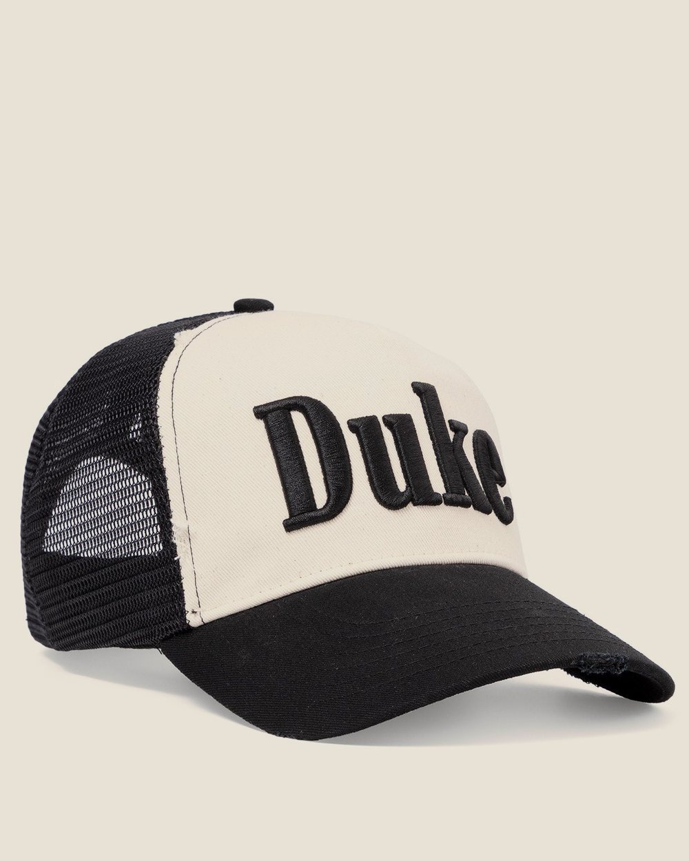 Duke + Dexter Duke Cream Trucker Cap · view 4 of 4