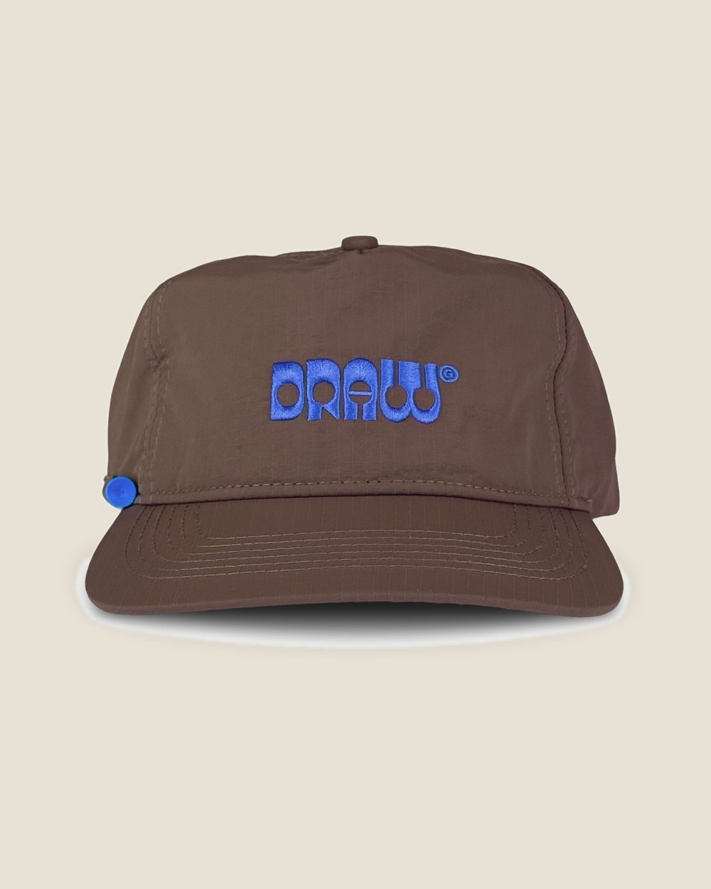 Draw Unstructured Ripstop Cap, 6 colors in brown