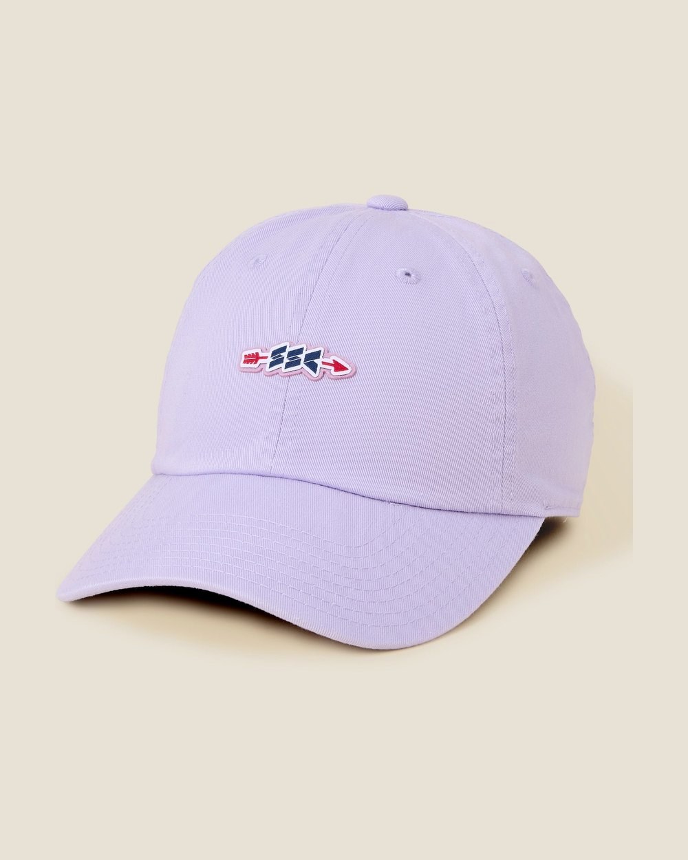 Sugarloaf Social Club SSC Arrow Cotton Cap, 4 colors in lavender