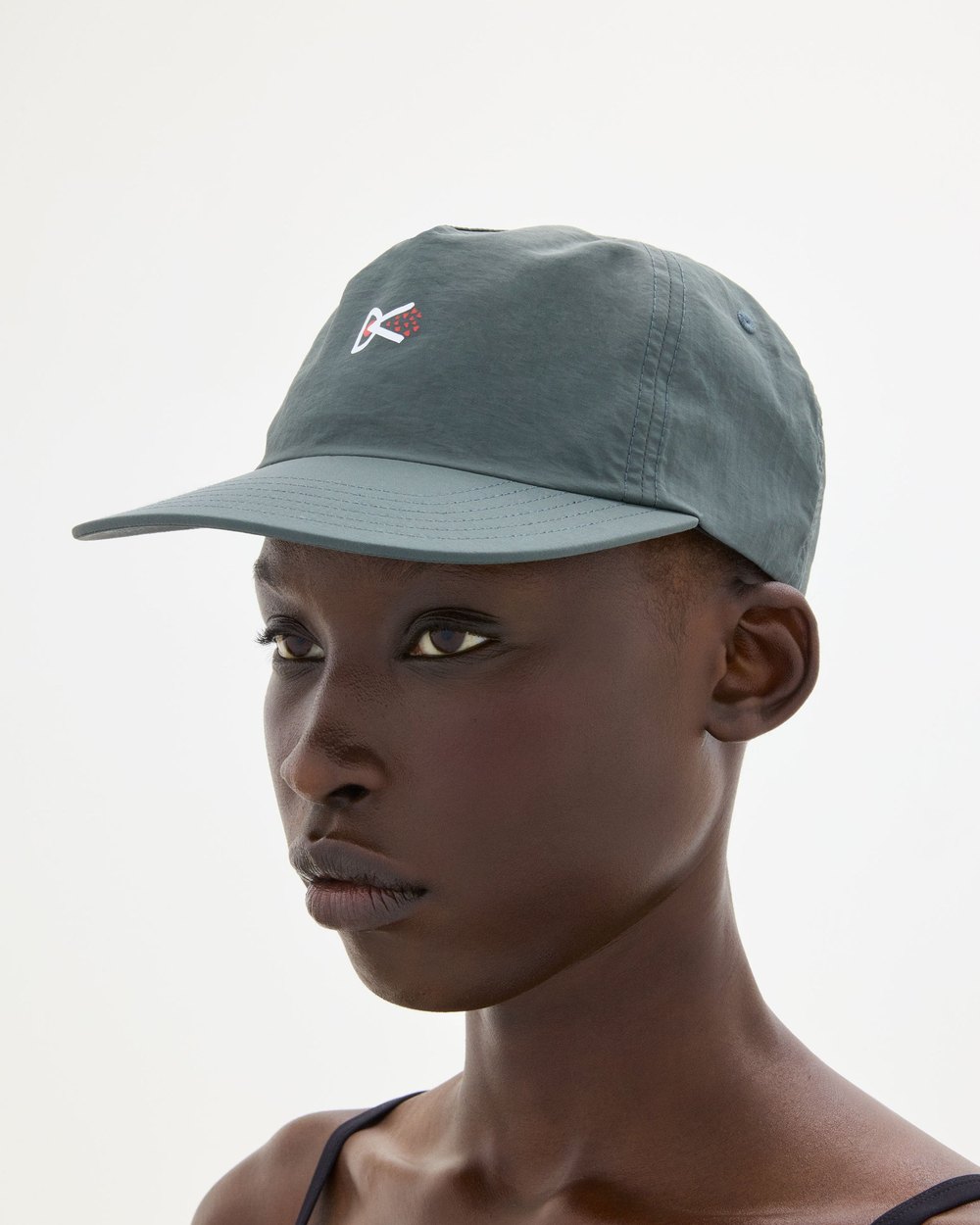District Vision Paneled Nylon Hat, Cool Sage · view 4 of 4