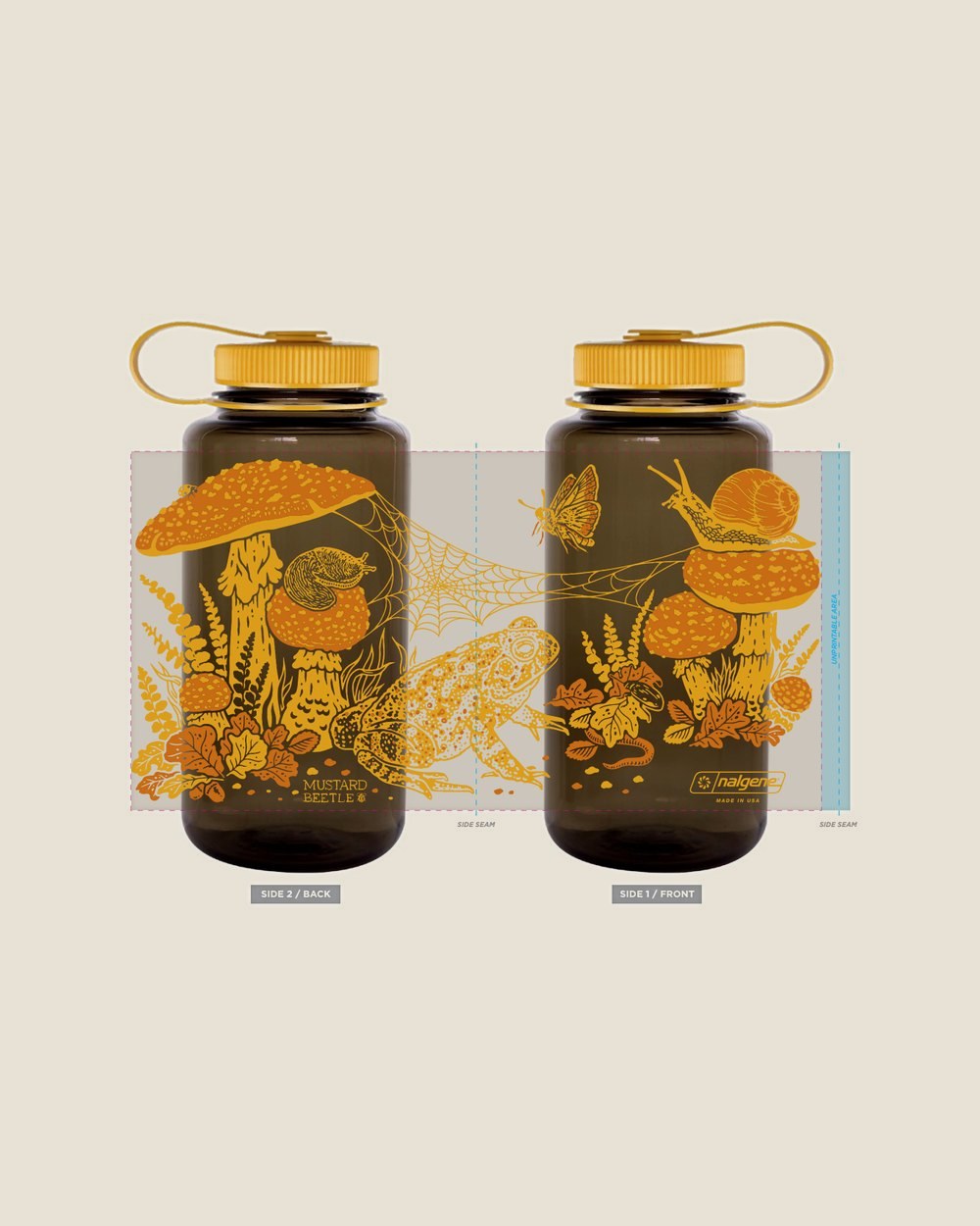 Mustard Beetle Toad 32oz Nalgene · view 2 of 2