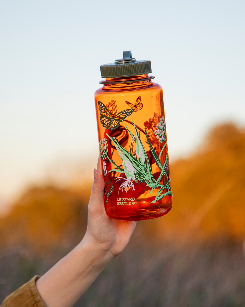 Mustard Beetle Monarch 32oz Nalgene · view 3 of 3