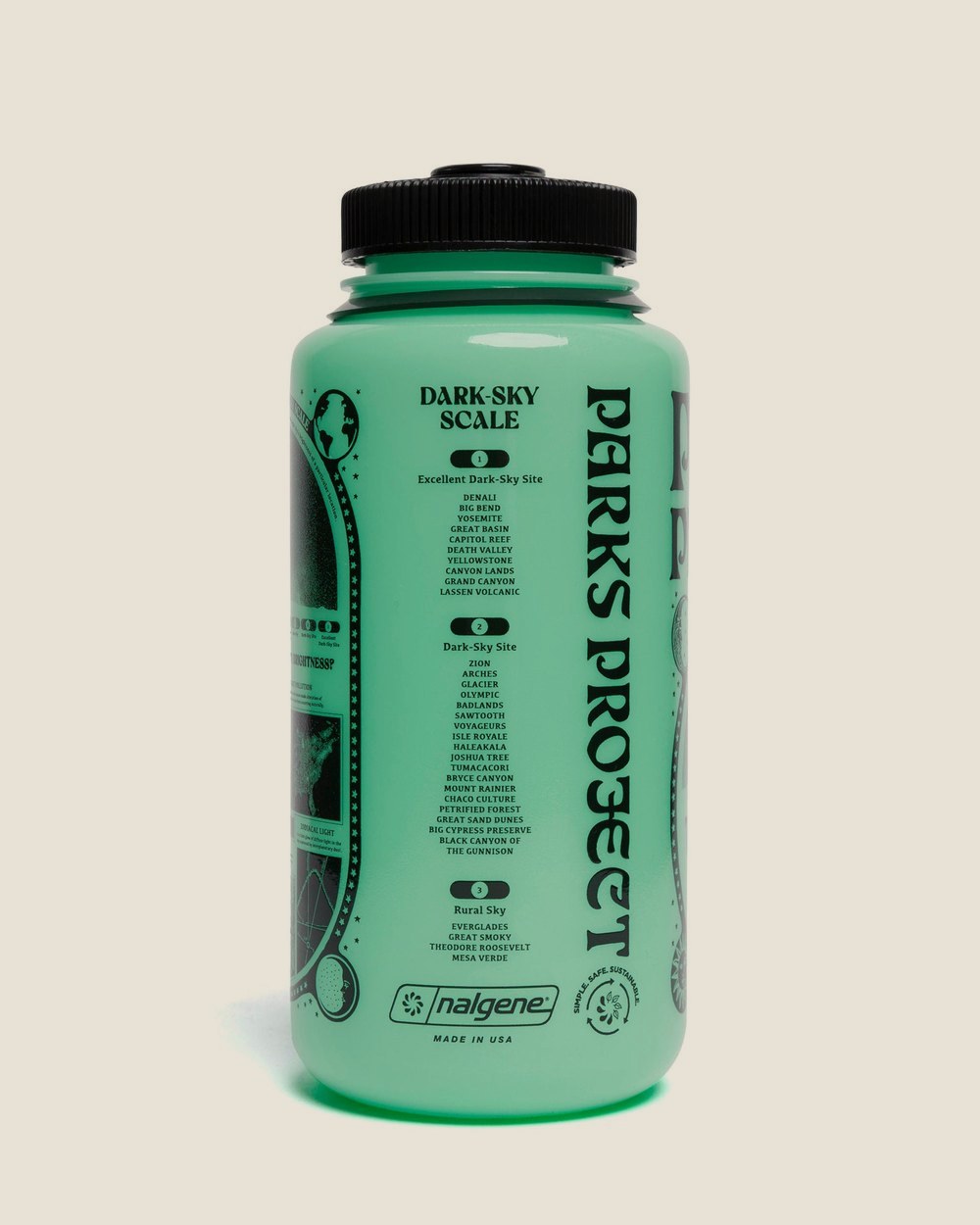 Parks Project Dark Sky Glow-in-the-Dark Nalgene · view 4 of 4