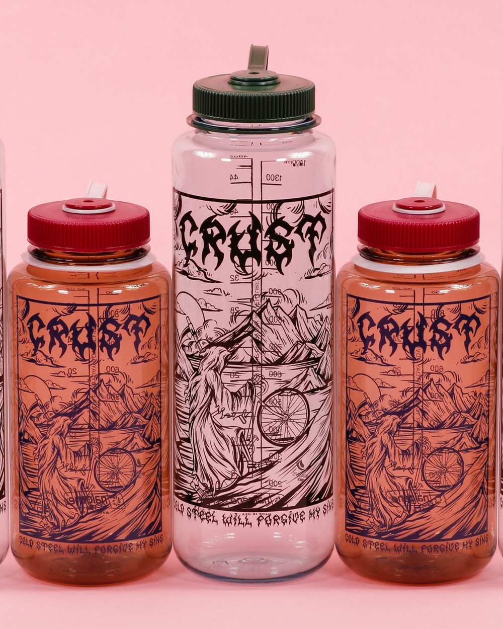 Crust Bikes Cold Steel Will Forgive My Sins Nalgene · view 1 of 4