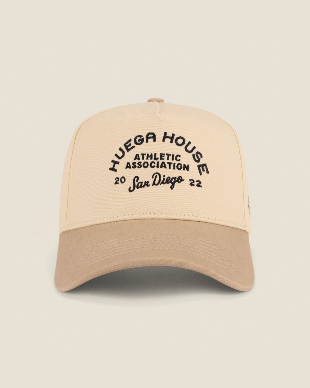 Huega House Athletic Association Hat, 5 colors in khaki and natural