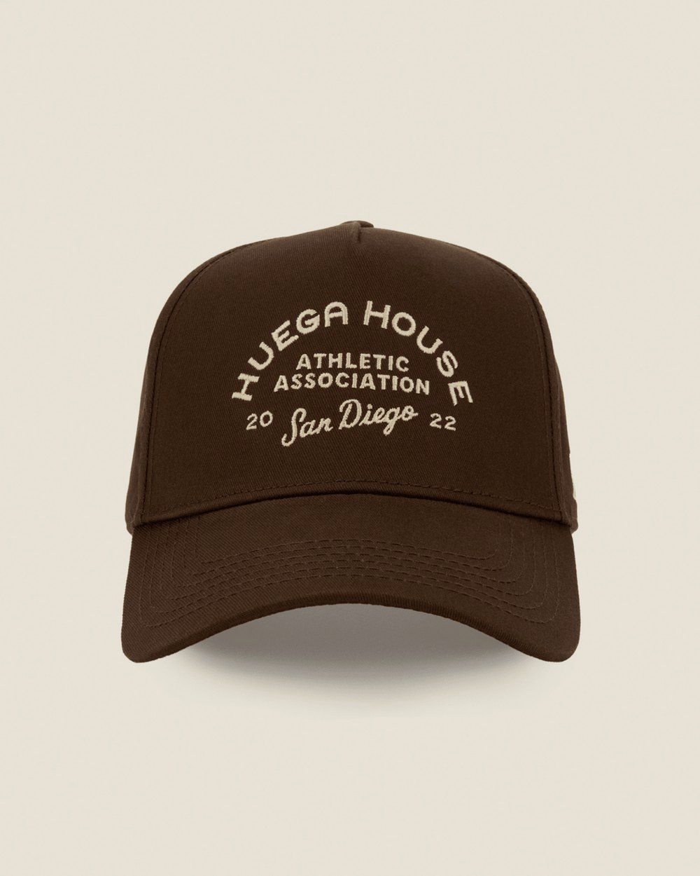 Huega House Athletic Association Hat, 5 colors in brown