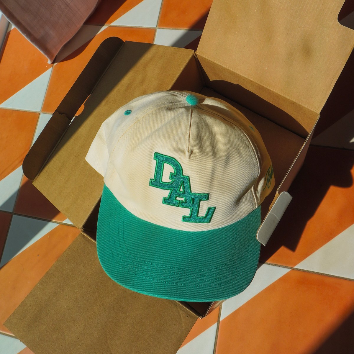 Kingfisher Golf Green DAL Cap golf hat
