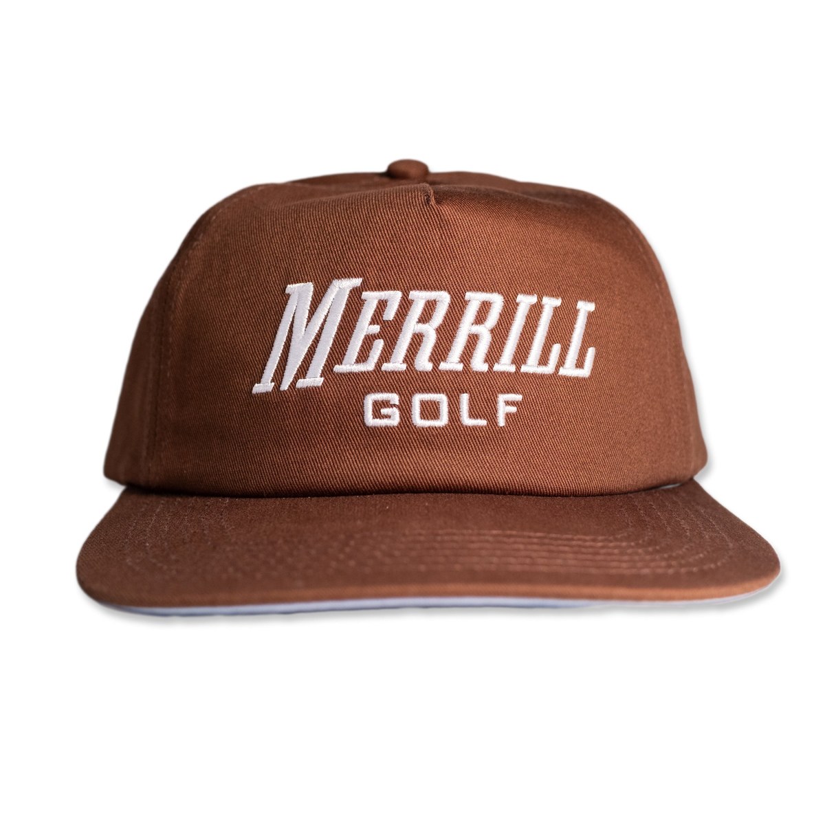 Merrill Golf Logo Five Panel Hat golf hat