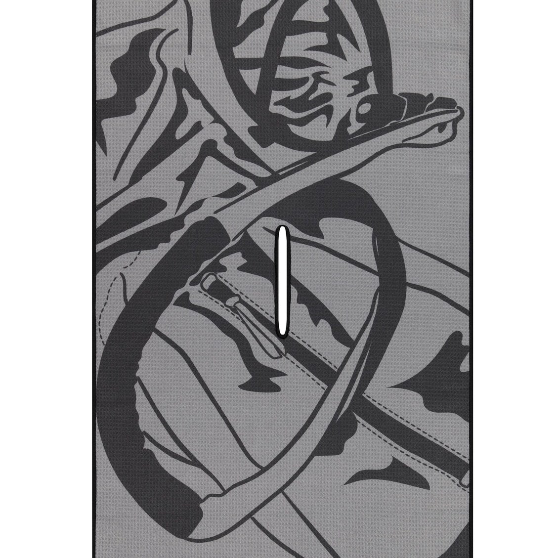 Hiroki Golf Hiroki Golf Towel, Grey golf towel