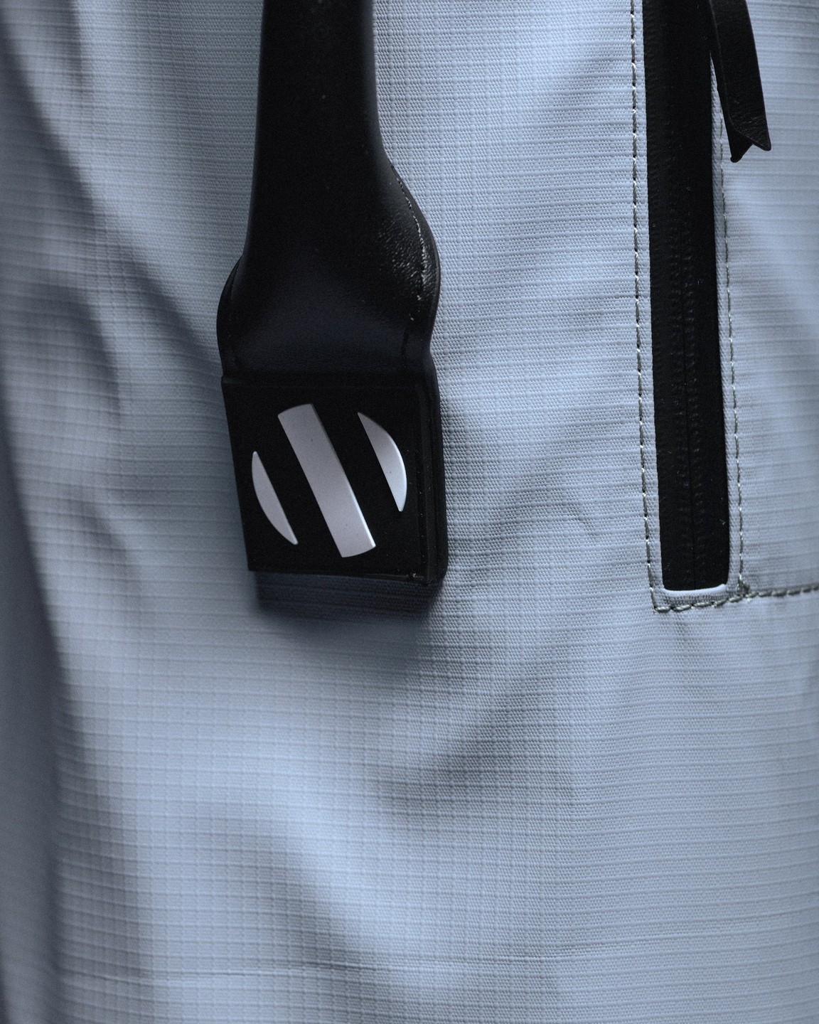 Hiroki &lsquo;FTE&rsquo; Sunday Golf Bag &mdash; Stone Grey &middot; view 4 of 4