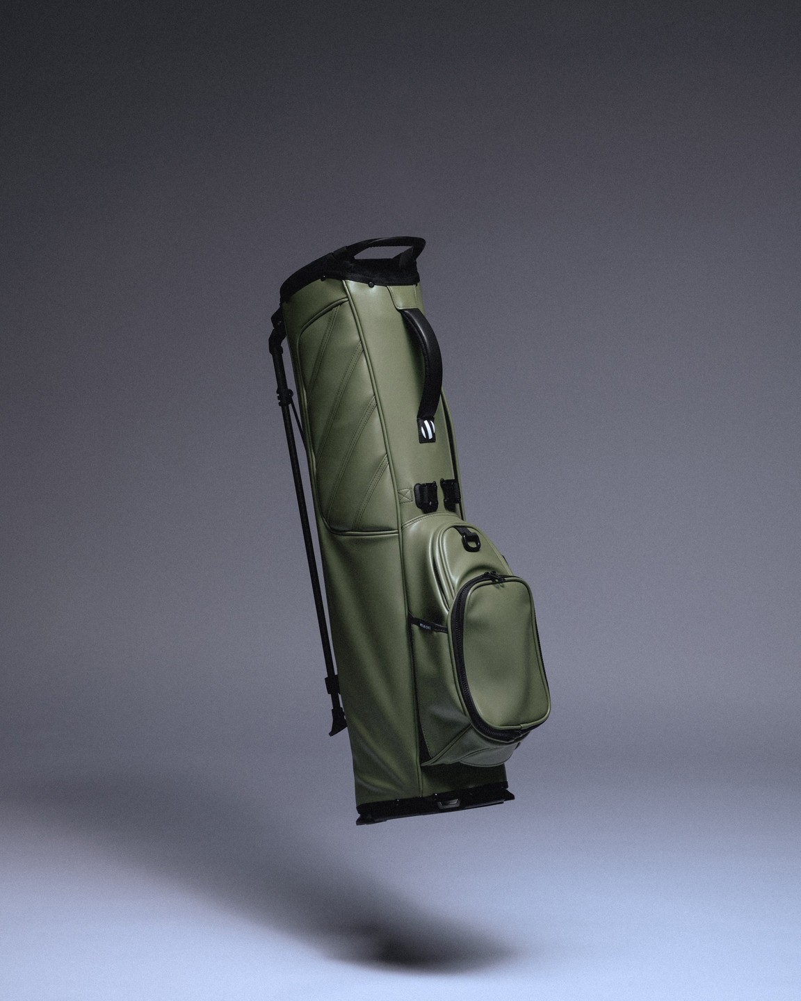 Hiroki Kinloch Stand Bag &mdash; Army Green &middot; view 1 of 4