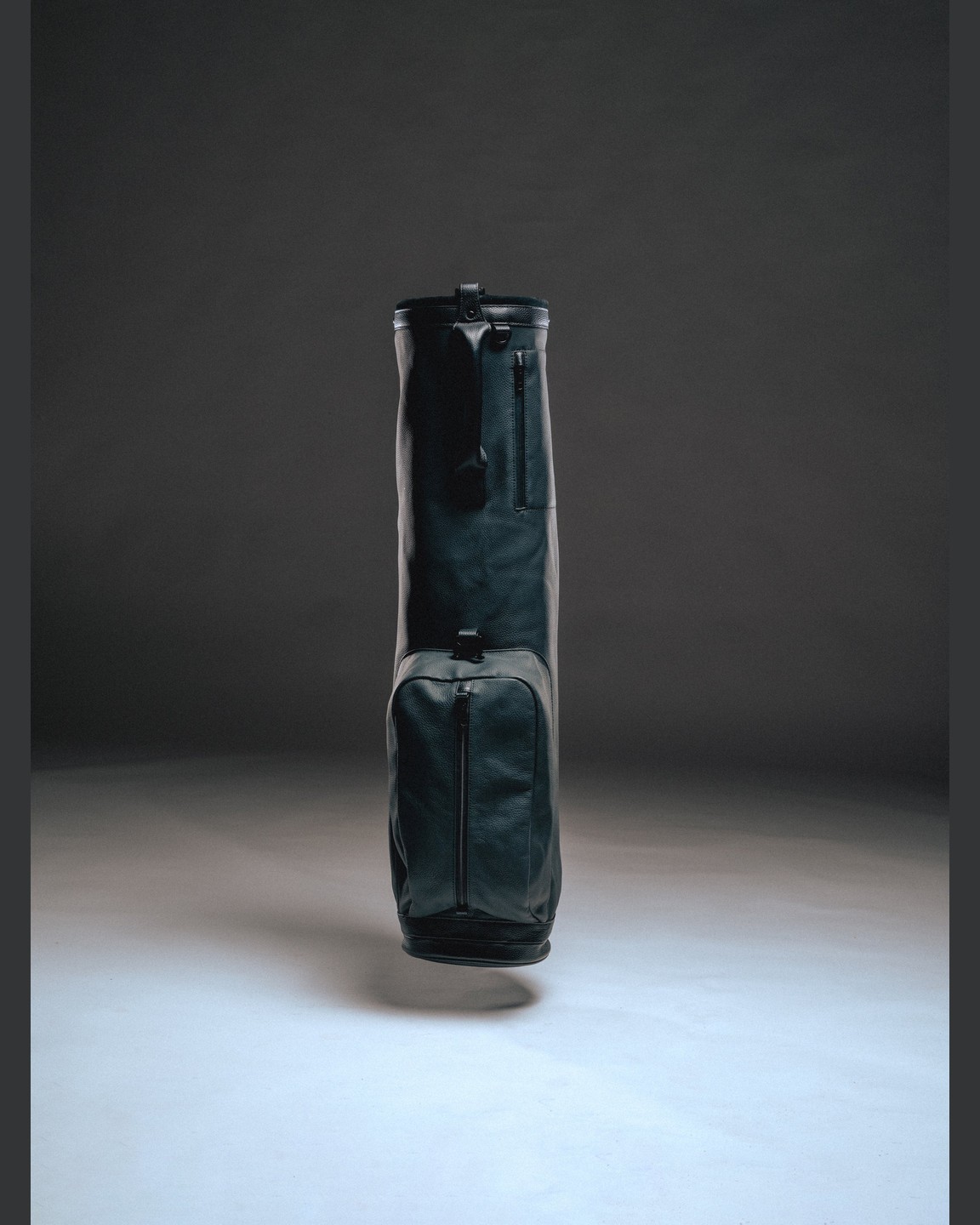 Hiroki Luxury Leather Sunday Bag &mdash; Black &middot; view 1 of 3