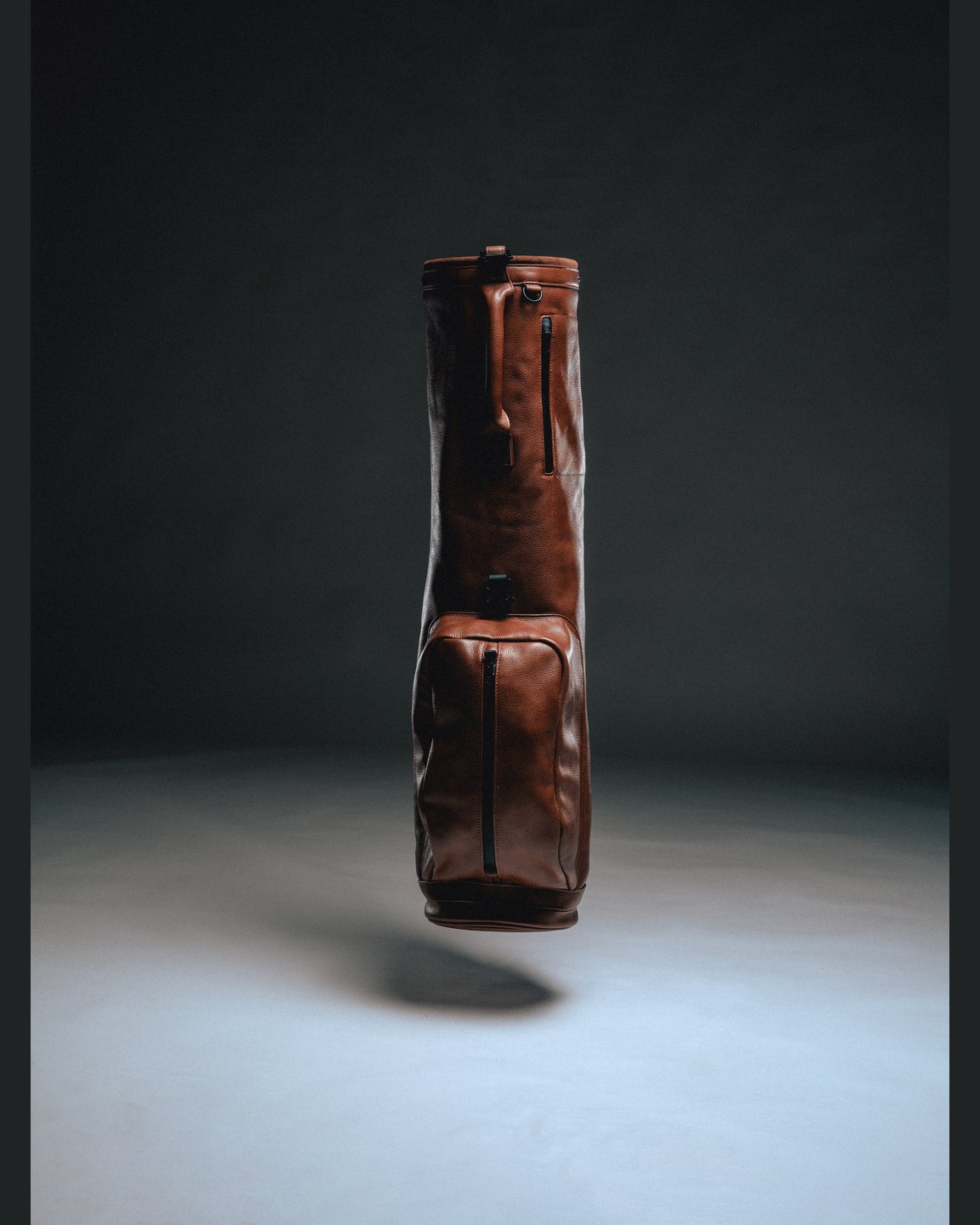 Hiroki Luxury Leather Sunday Bag &mdash; Brown &middot; view 1 of 3