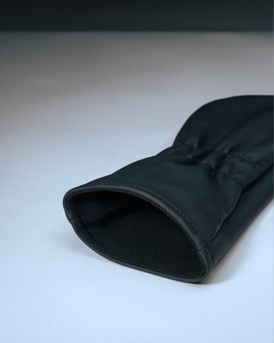 Hiroki Leather Headcover &mdash; Black &middot; view 3 of 3