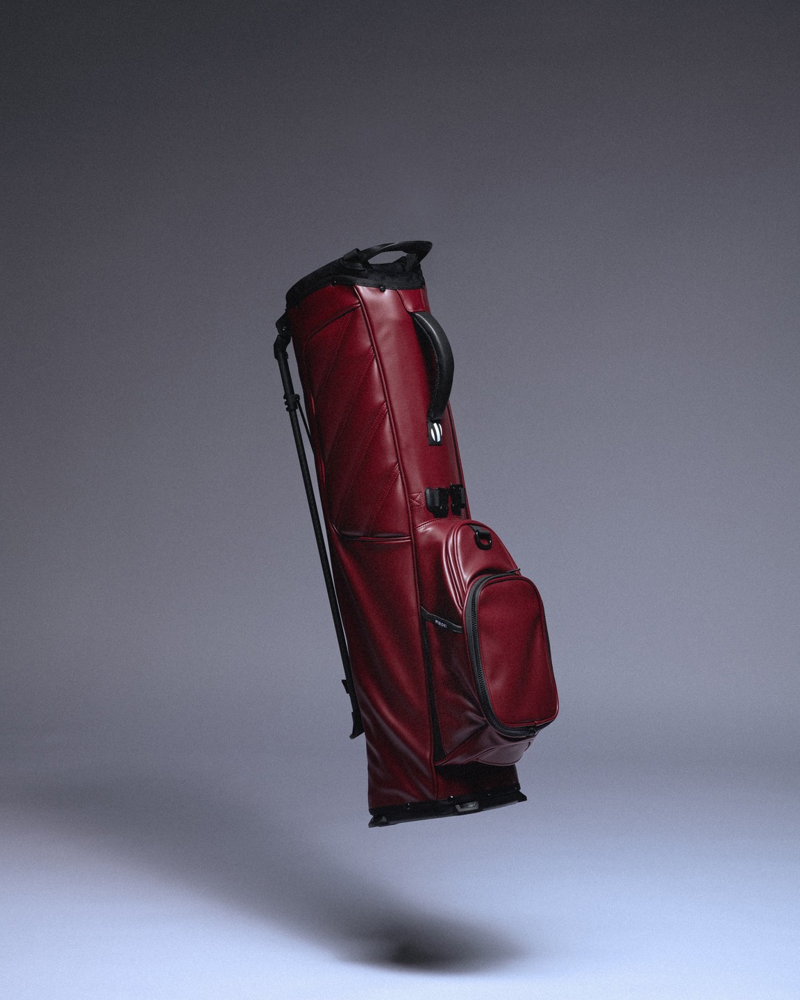 Hiroki Oriental Stand Bag &mdash; Maroon Red &middot; view 1 of 4