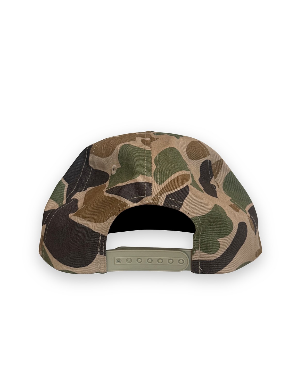 Duck camo snapback cap with Bud chenille patch &middot; view 2 of 2