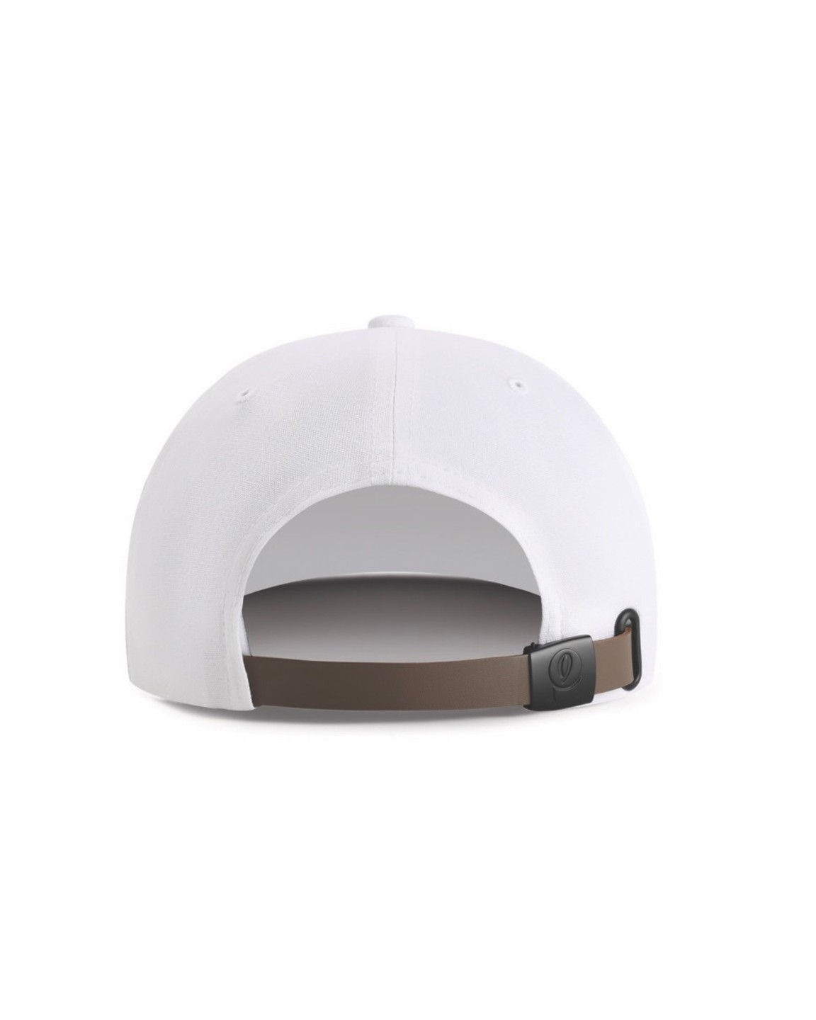 White five panel rope cap with Bud chenille patch &middot; view 2 of 2