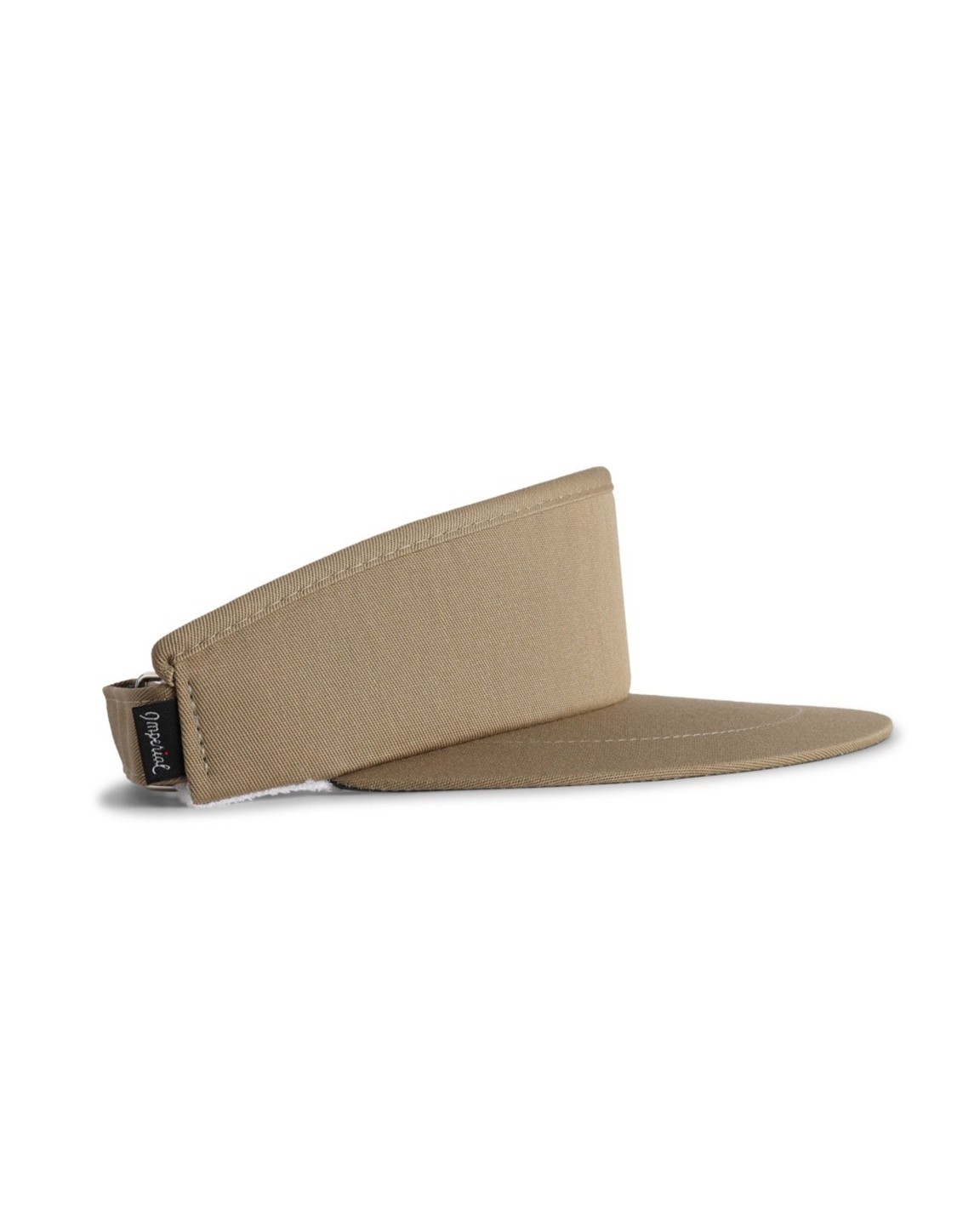 Khaki tour visor with embroidered crest by Hidden Links Society &middot; view 3 of 3
