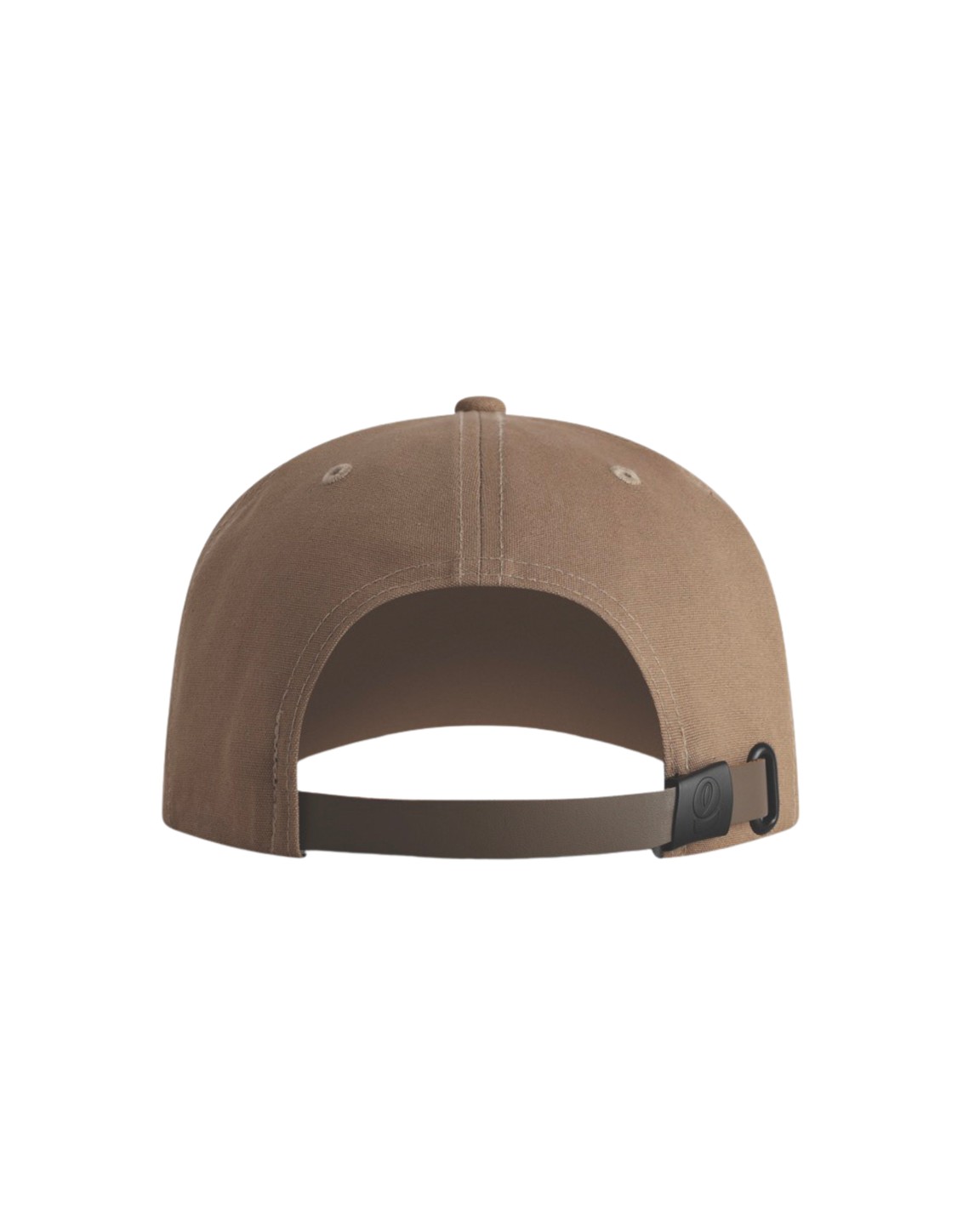 Khaki five panel rope cap with embroidered crest by Hidden Links Society &middot; view 2 of 3