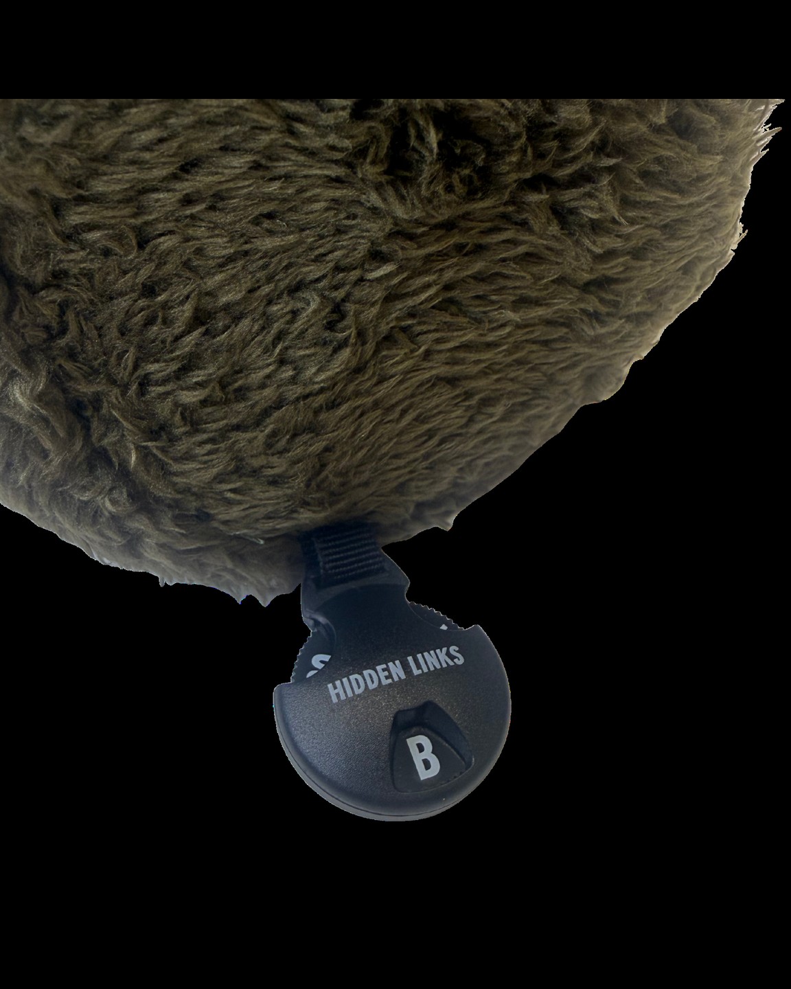 Olive sherpa universal putter cover by Hidden Links Society &middot; view 3 of 4