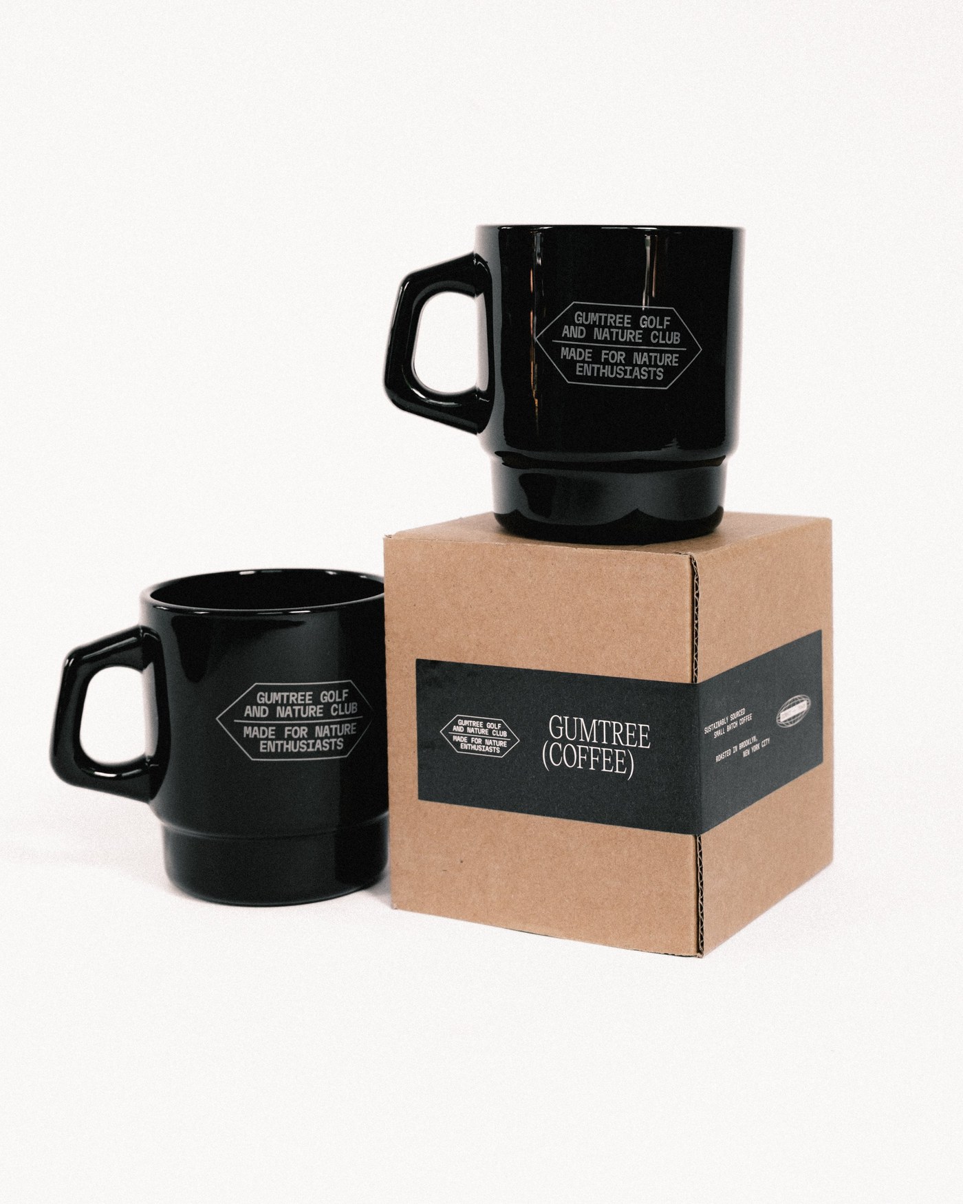 GUMTREE (COFFEE) - Glass Mug Set (x2) &middot; view 3 of 4