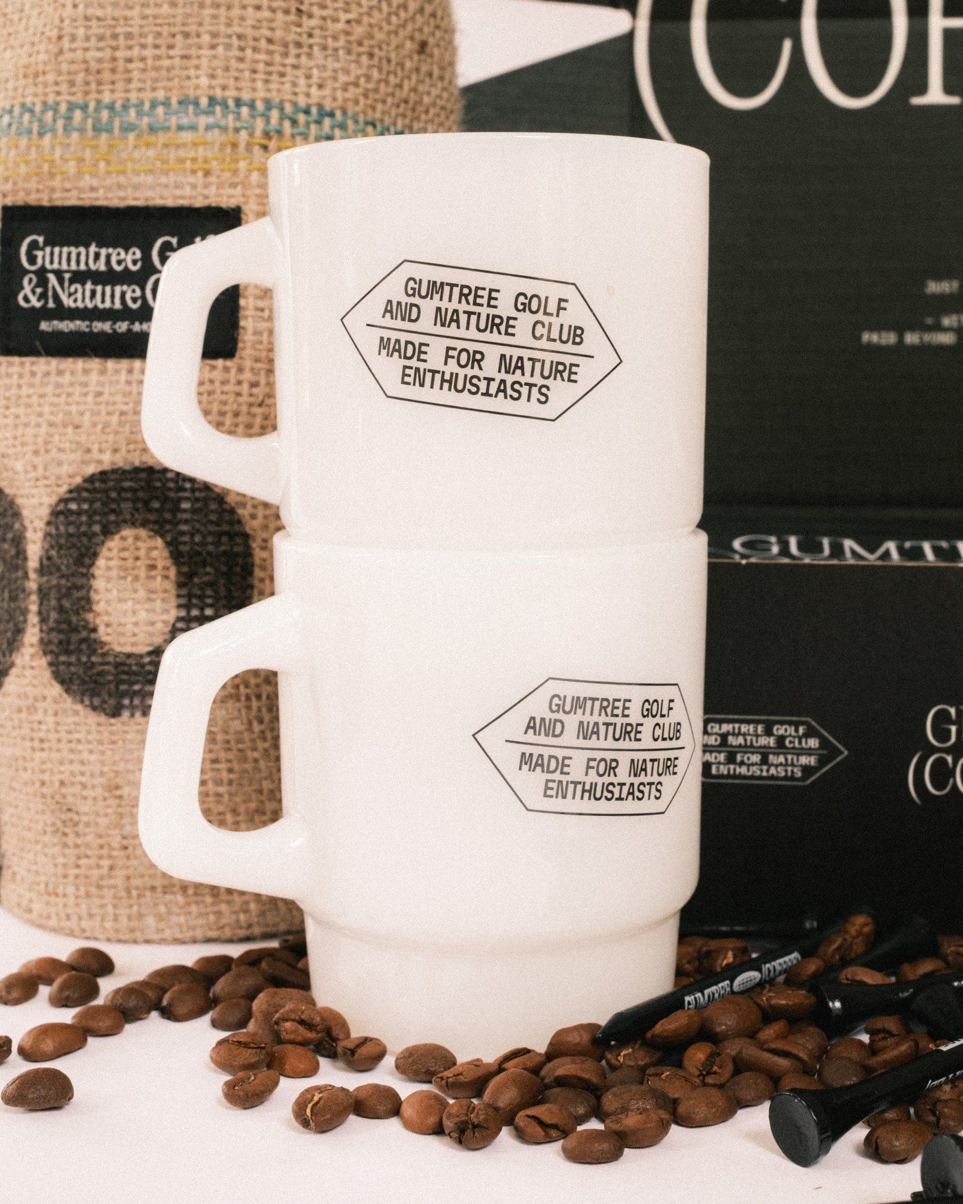 GUMTREE (COFFEE) - Glass Mug Set (x2) &middot; view 2 of 4