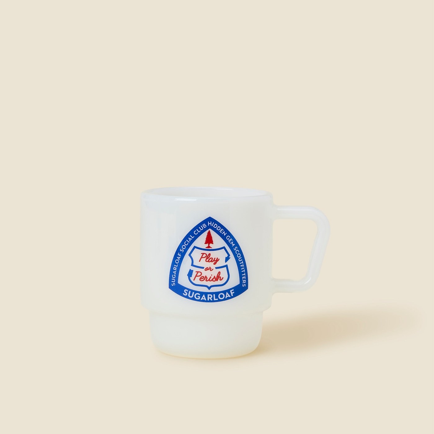SSC Milk Glass Mugs 2-Pack &middot; view 4 of 4